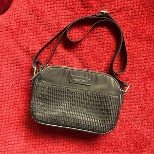 💖5/$25 Nautica black crossbody style purse/ bag